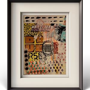 Bold Beauty Abstract Art - One of a Kind